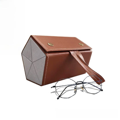 Glasses storage box with multiple compartments