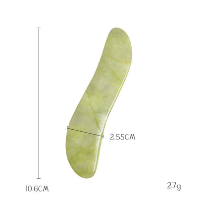 Green Phoenix Jade Gua Sha Massage Board Face Care by Glamytek