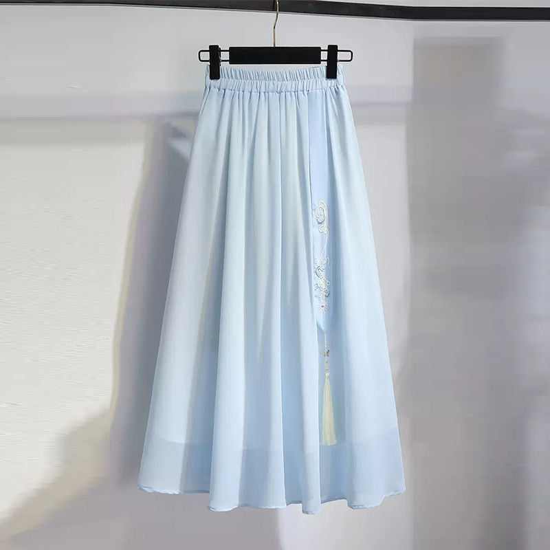 Green Han dress for women's wear