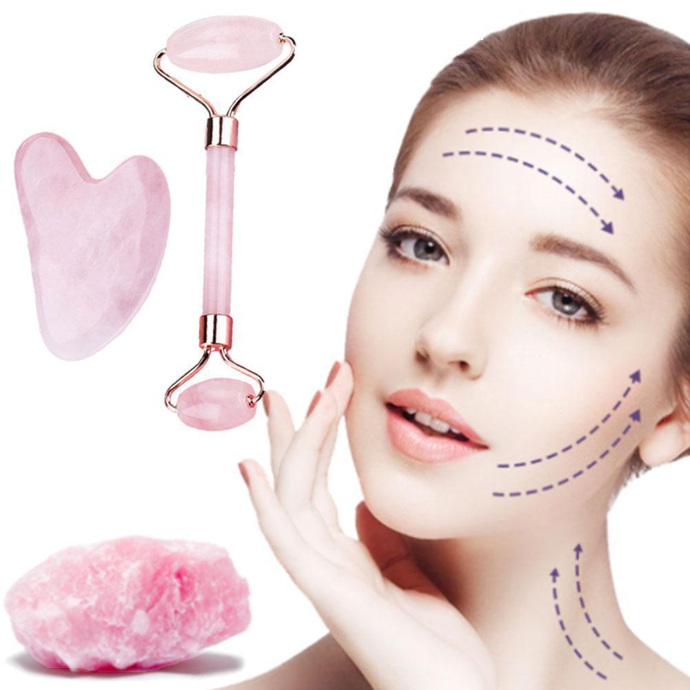 Face Lift Up Wrinkle Remover Gua Sha Stone For Face Massage Gua Sha Scraper by Glamytek