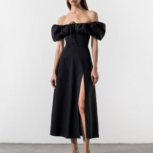One-shoulder dress