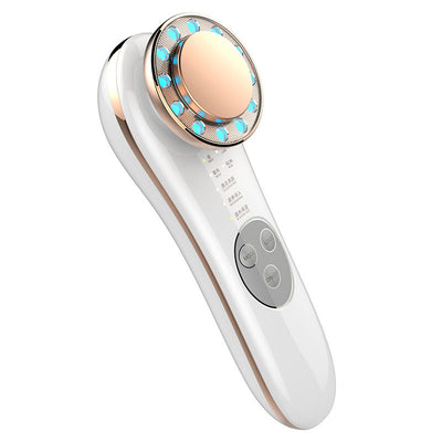Facial Massager Skin Care Tools 7 In 1 Face Lifting Machine Galvanic Facial Machine Face Tightening Machine For Skin High Frequency Facial Machine by Glamytek