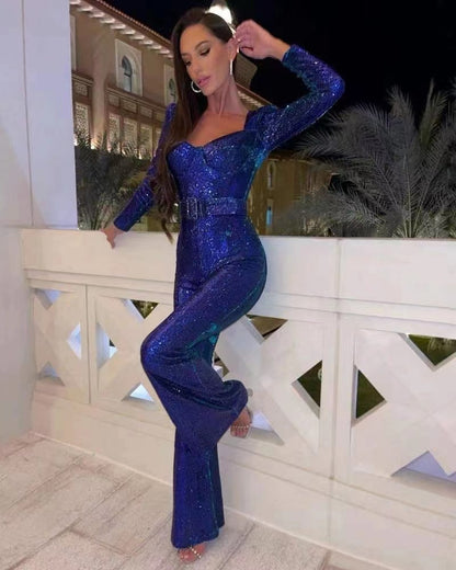 Sequined jumpsuit