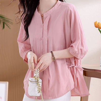Women's Cotton Shirt Spring And Autumn by Glamytek