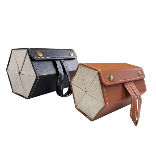 Glasses storage box with multiple compartments