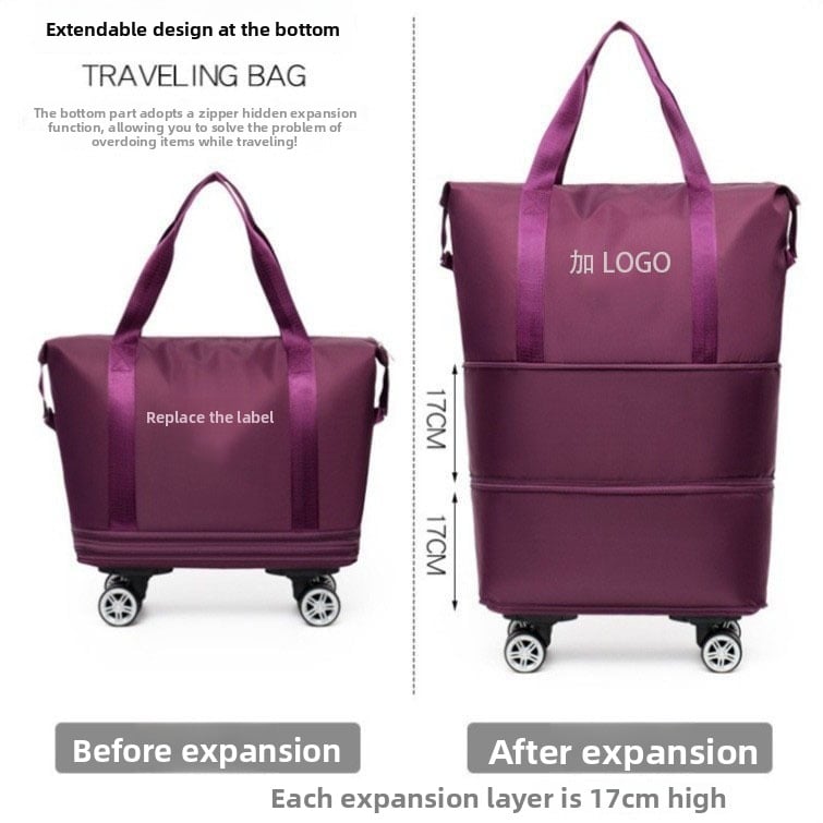 Folding handle bag by Glamytek
