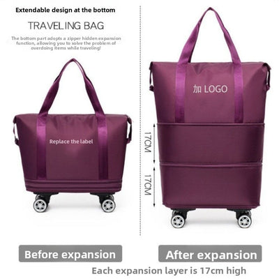 Folding handle bag by Glamytek