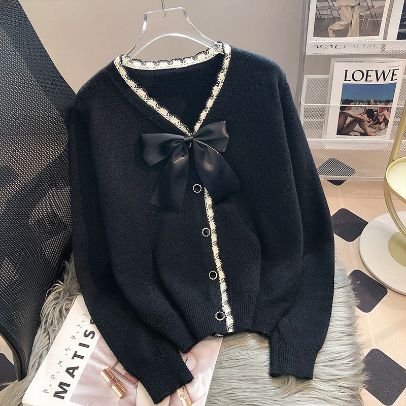 Women's Lace Knitted Cardigan