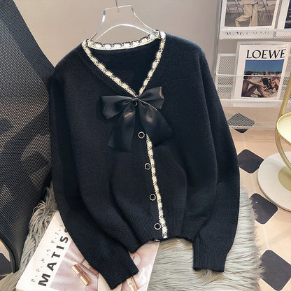 Women's Lace Knitted Cardigan