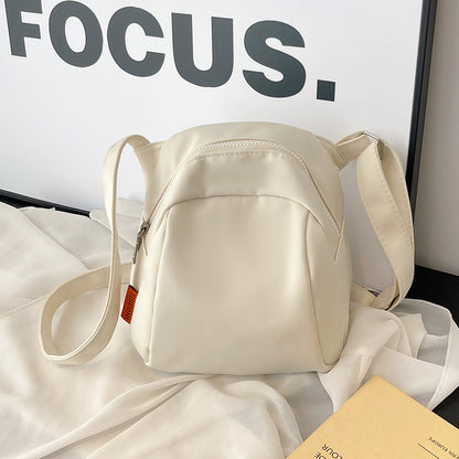 Solid Color Shoulder Bag New Women's Fashionable Small Bag
