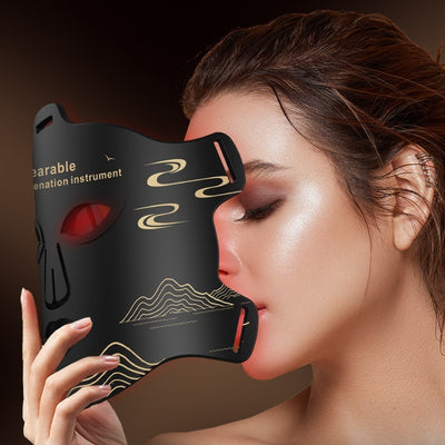New Infrared Phototherapy Beauty Apparatus Face Led Color Light Skin Rejuvenation Beauty Mask by Glamytek