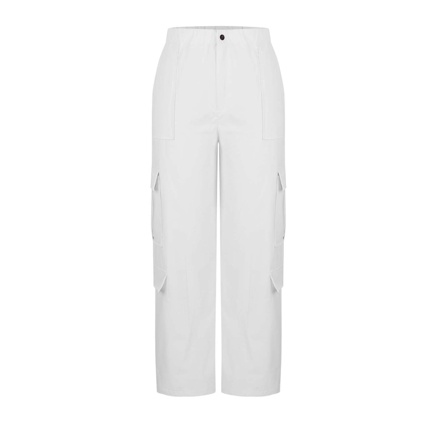 Waist Button Strip Zipper With Pockets Outdoor Mountaineering Leisure Overalls Trousers by Glamytek