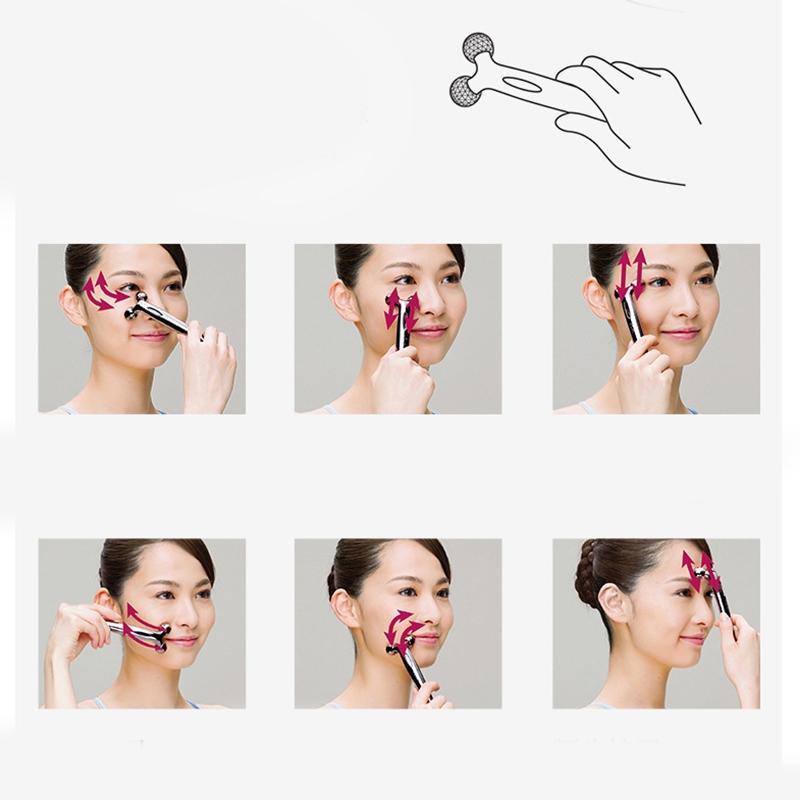 Face-liftY Shaped Roller Massager by Glamytek