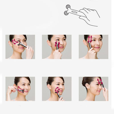 Face-liftY Shaped Roller Massager by Glamytek