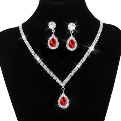 Bridal jewelry set by Glamytek