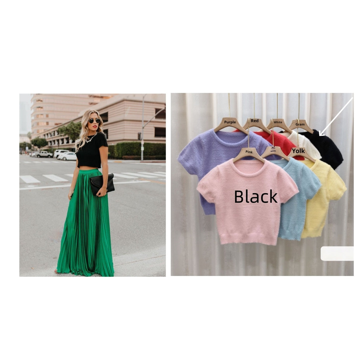 Women fashion casual skirt girls high Waist long skirts by Glamytek