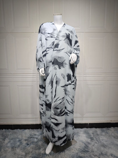 Fashionable cardigan robe