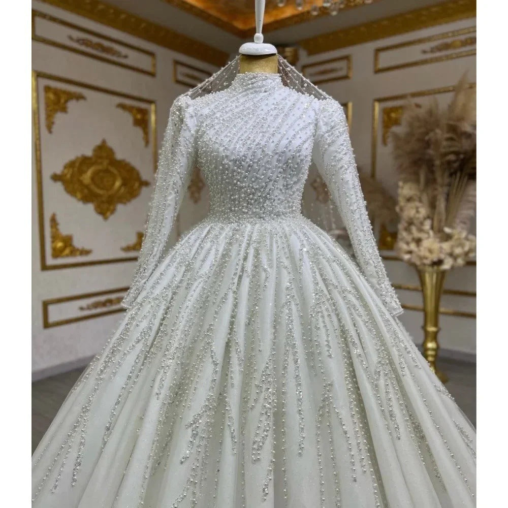 Bride Owner Wedding Dress Trailing Wedding Pettiskirt by Glamytek