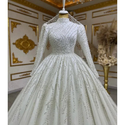 Bride Owner Wedding Dress Trailing Wedding Pettiskirt by Glamytek