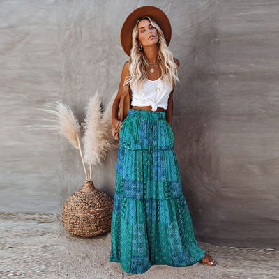 Loose Casual High Waist Dress For Women by Glamytek