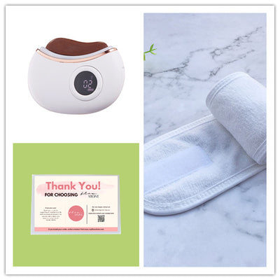 Smart Electric Gua Sha Scraping Massager Home Facial by Glamytek