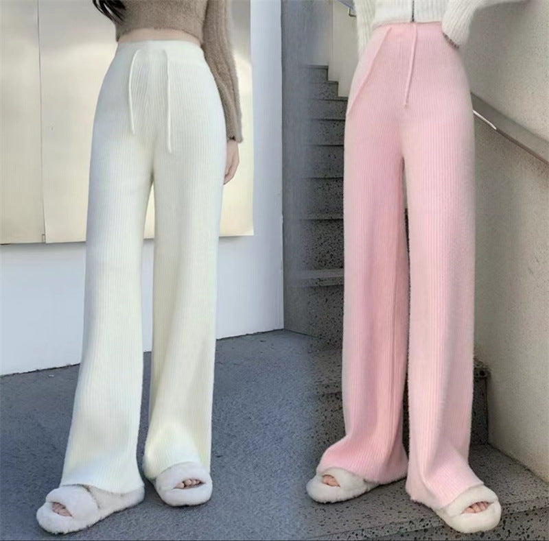 Slimming Drooping Wide-leg Pants Children by Glamytek