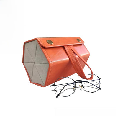 Glasses storage box with multiple compartments by Glamytek