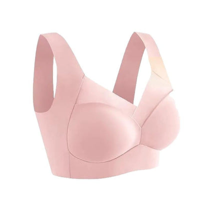 Plus Size Seamless Push-up Sports Bra for Women