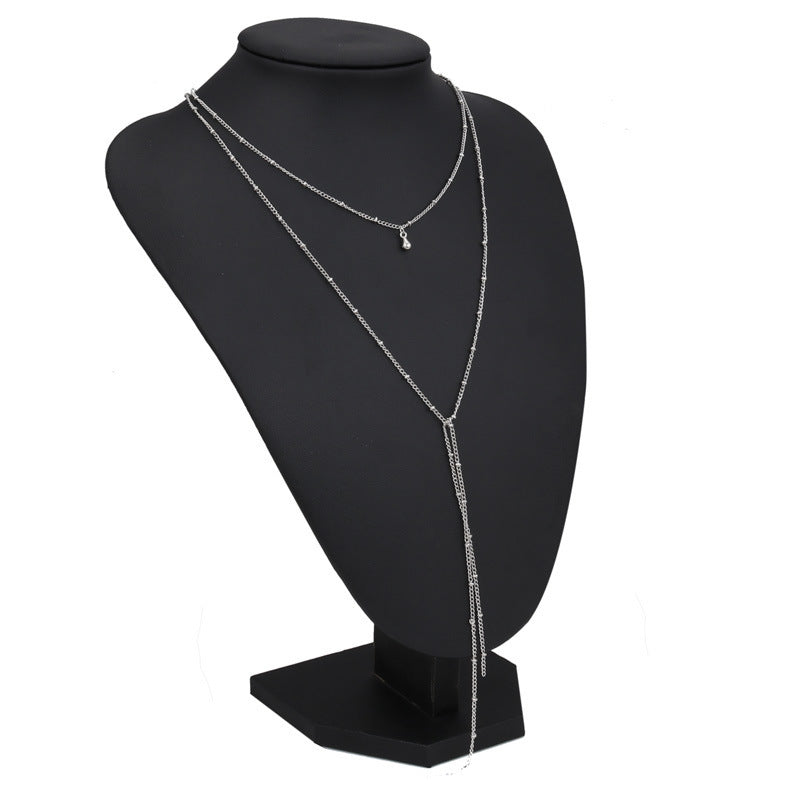 Simple necklace retro clavicle necklace by Glamytek