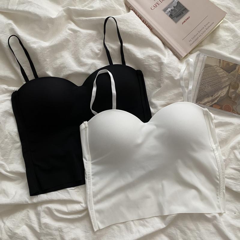 Women's silk sports bra top