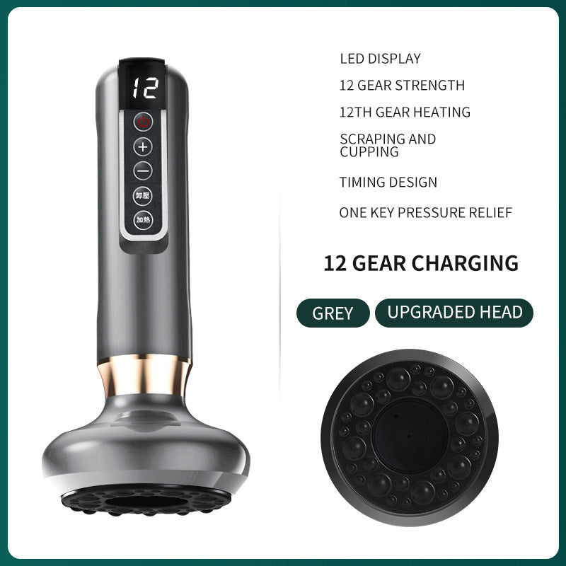 Electric Gua Sha Scraping Massager Home Health Care by Glamytek