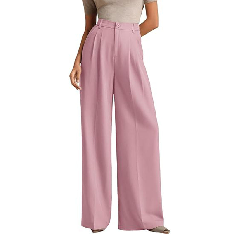 Women's Business Suit Pants High Waist by Glamytek