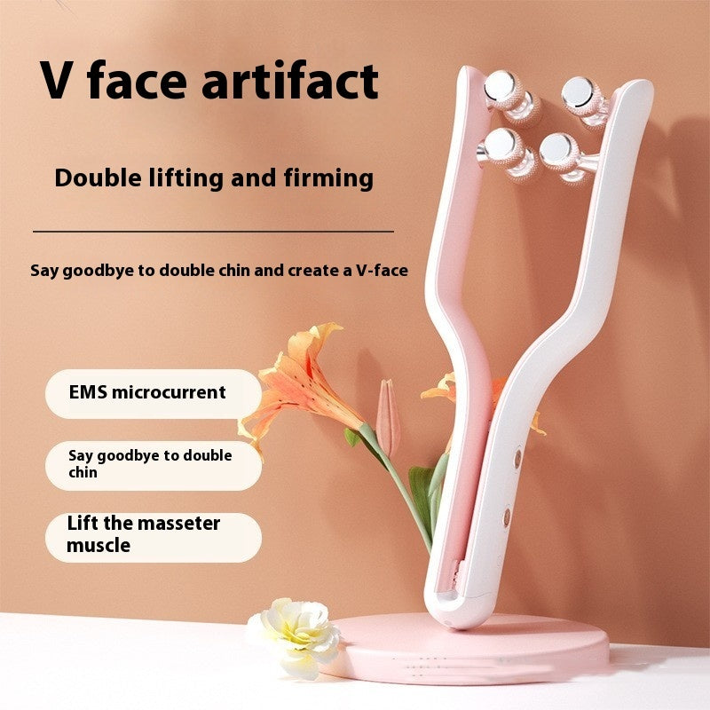 Micro-current Roller Face Slimming Massage Instrument by Glamytek