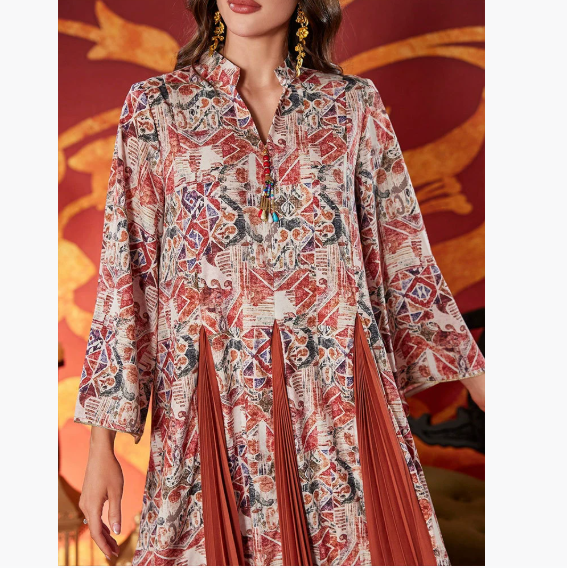 Printed robe