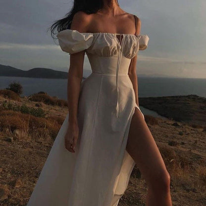 One-shoulder dress