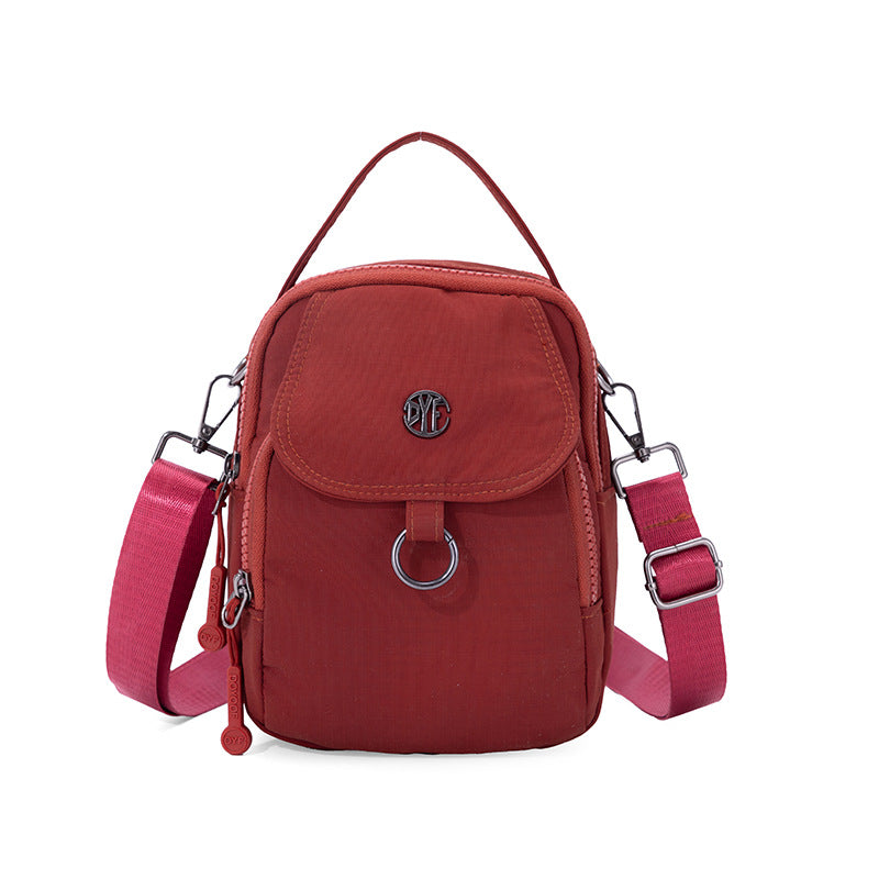 Nylon Square Bag