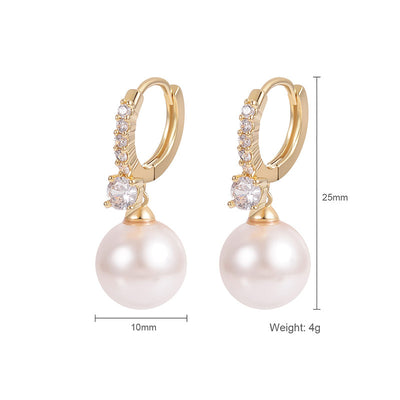 Fashion Light Luxury Earrings Jewelry Earrings Simple Jewelry by Glamytek