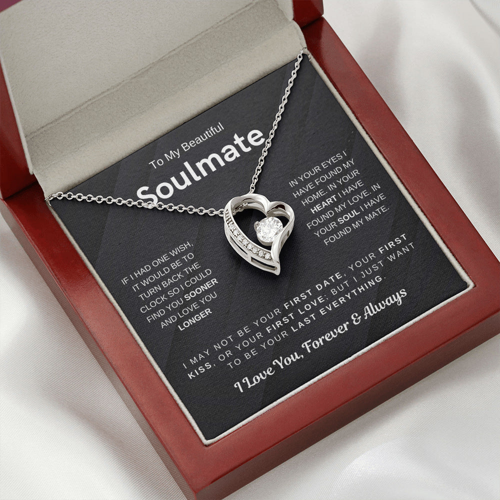 zircon pendant necklace