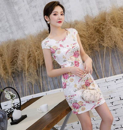 Cheongsam Dress Summer by Glamytek