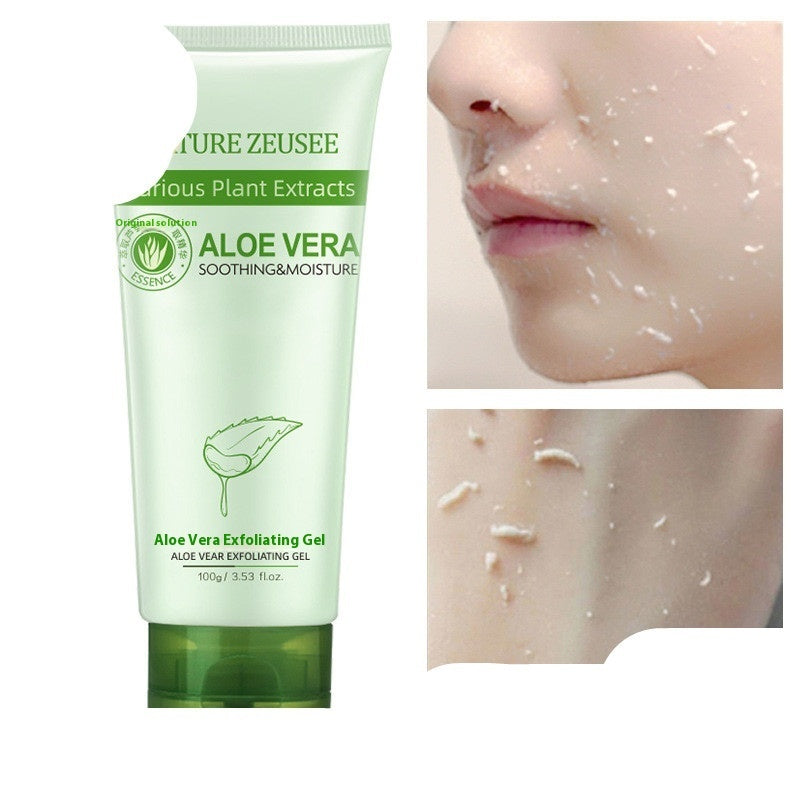Aloe Vera Exfoliating Gel Exfoliating Scrub by Glamytek