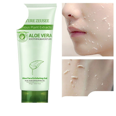 Aloe Vera Exfoliating Gel Exfoliating Scrub by Glamytek