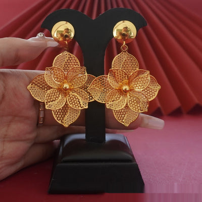 Pendant Necklace And Earrings Jewelry Wedding Party by Glamytek