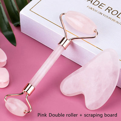 Face Lift Up Wrinkle Remover Gua Sha Stone For Face Massage Gua Sha Scraper by Glamytek