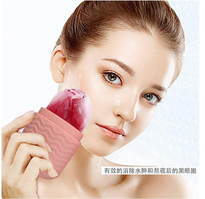 Facial Ice Ice Roller Apply Face Ice Tray by Glamytek