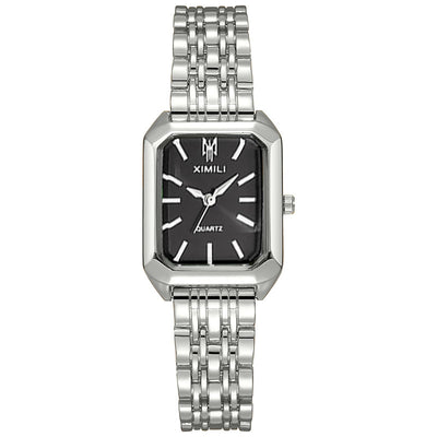 Ladies Quartz Watch with Steel Band by Glamytek