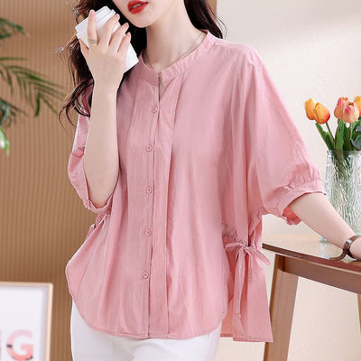 Women's Cotton Shirt Spring And Autumn by Glamytek