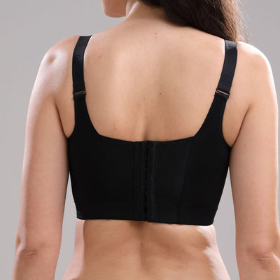 Button Full Cup Plus Size Bra Without Wire by Glamytek