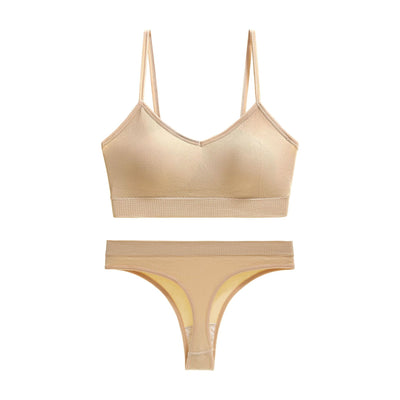 A bra set without underwire by Glamytek