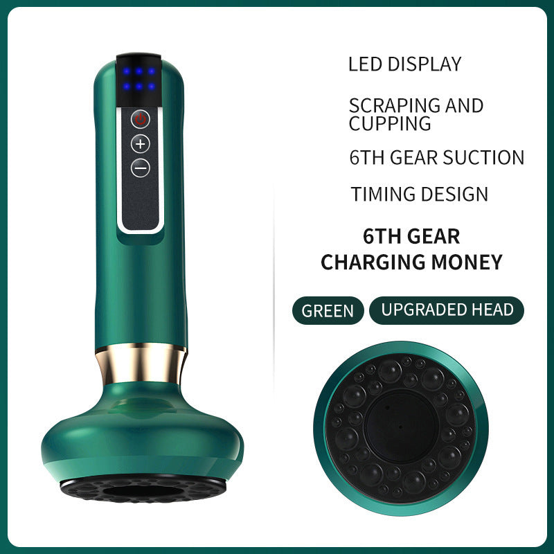 Electric Gua Sha Scraping Massager Home Health Care by Glamytek