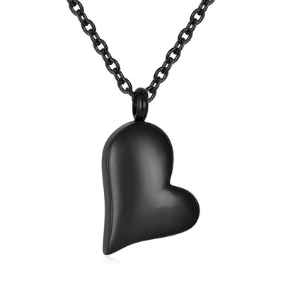 Personalized Heart-shaped Stainless Steel Pendant Necklace